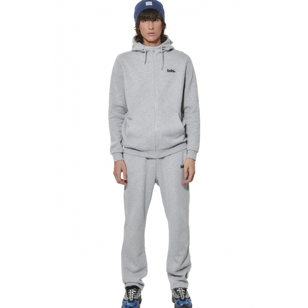 BODY ACTION Men's Fleece Open - Leg Sweatpants Ανδρικό Παντελόνι Φόρμας - 3
