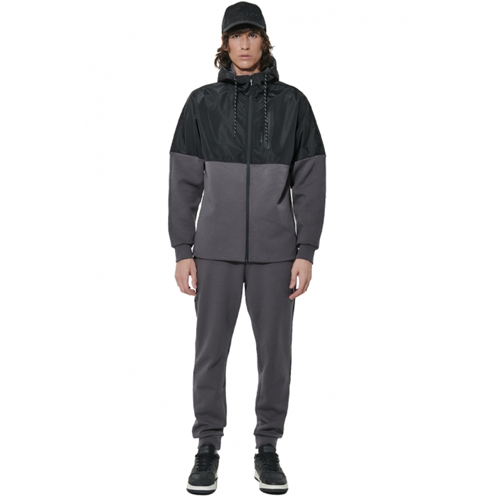 BODY ACTION Men's Scuba Knit Joggers Ανδρικό Παντελόνι Φόρμας - 3
