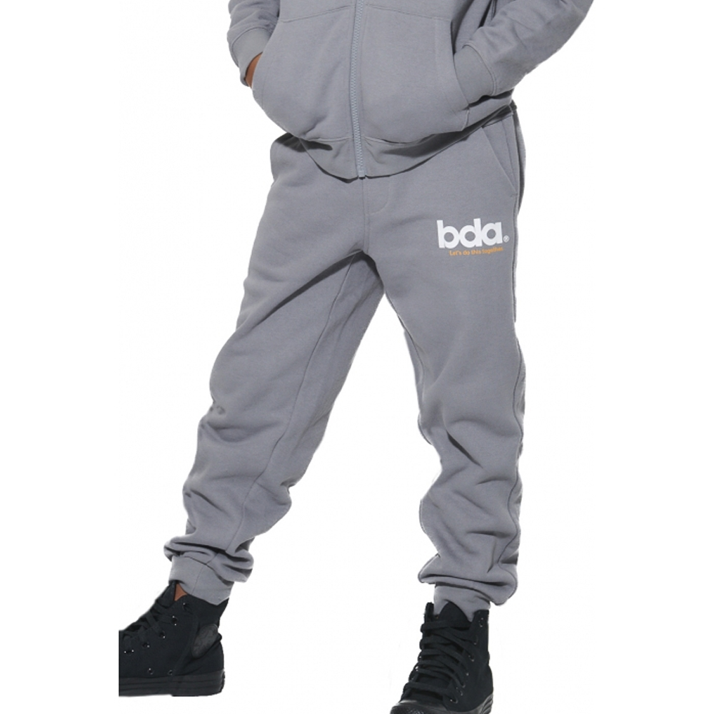 BODY ACTION Boy's Fleece Trousers Παιδικό Παντελόνι Φόρμας - Γκρι