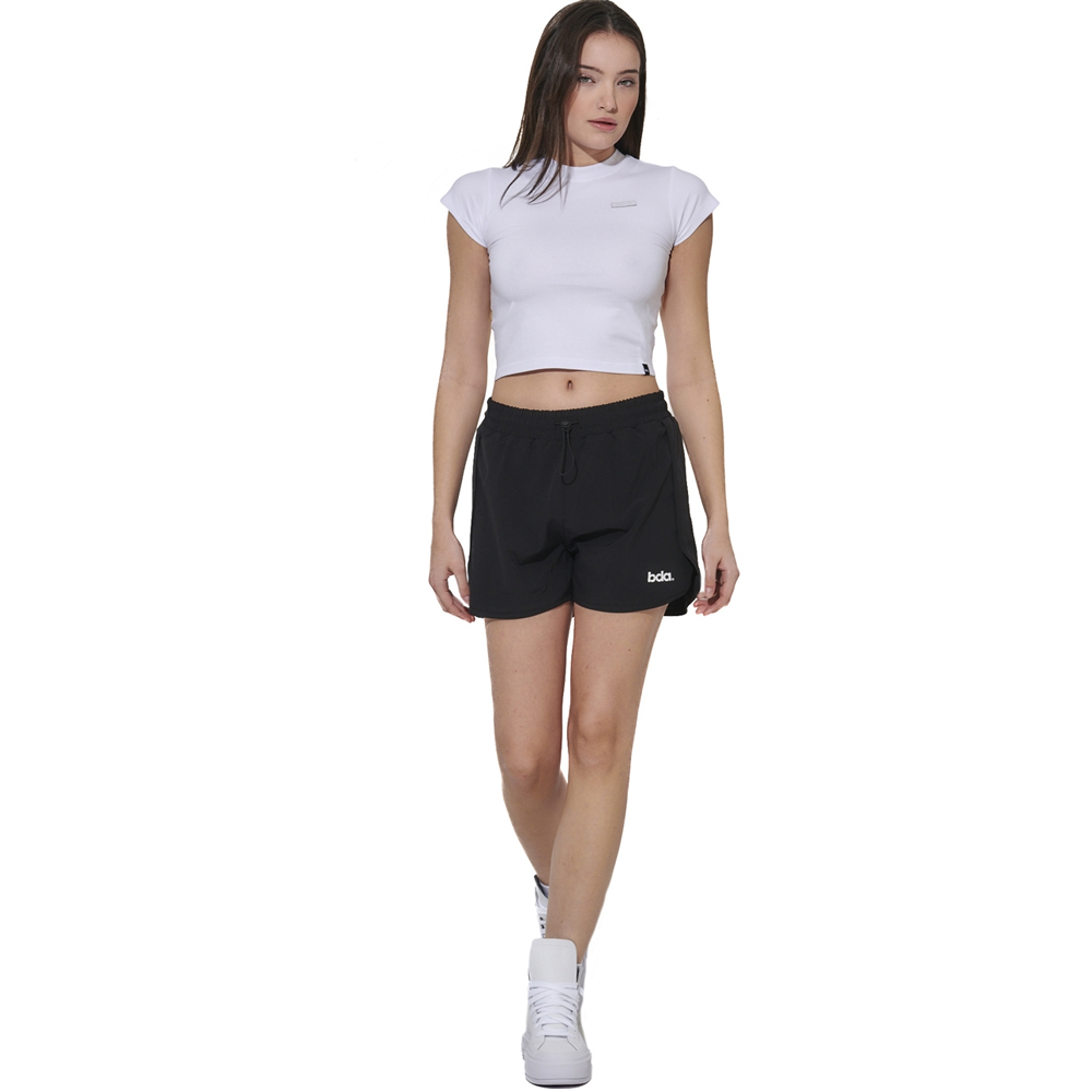 BODY ACTION Women's 2-in-1 Sports Shorts Γυναικείο Αθλητικό Σορτσάκι - 3