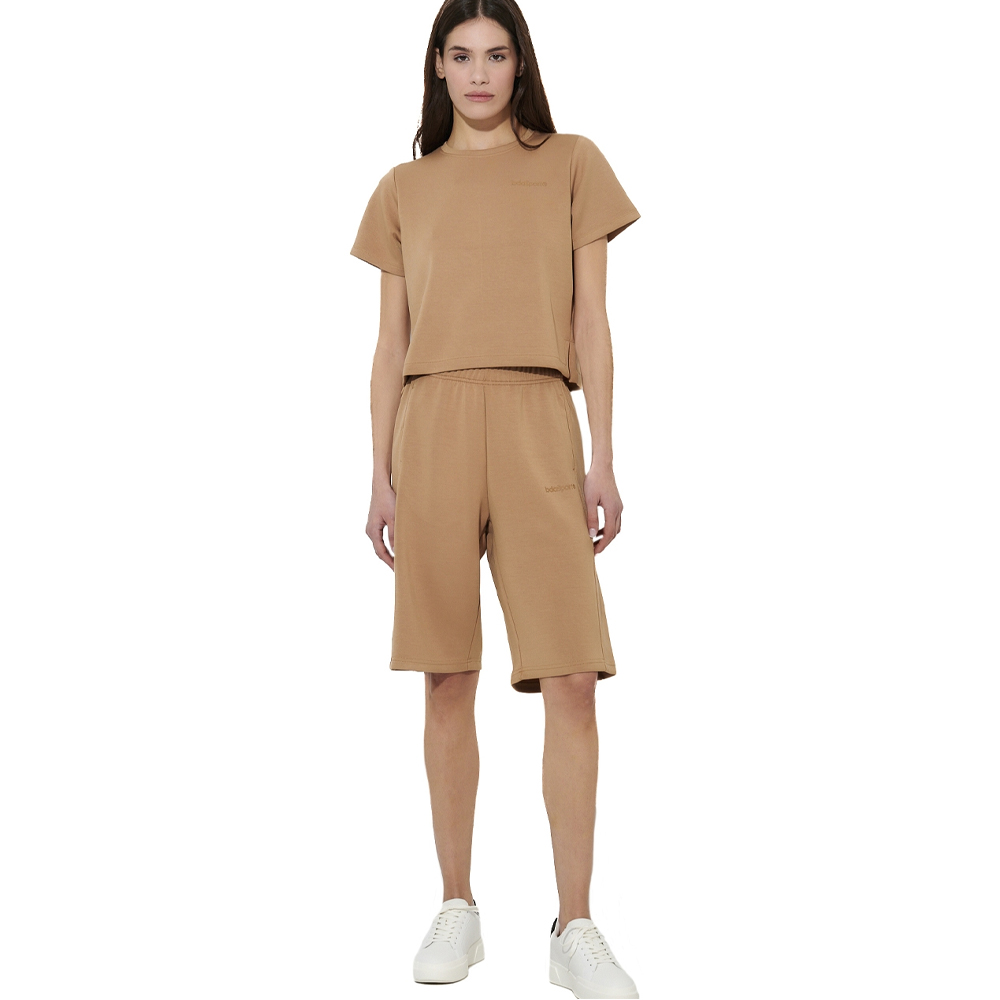 BODY ACTION Women's Wide-Leg Bermuda Shorts Γυναικεία Βερμούδα - 3