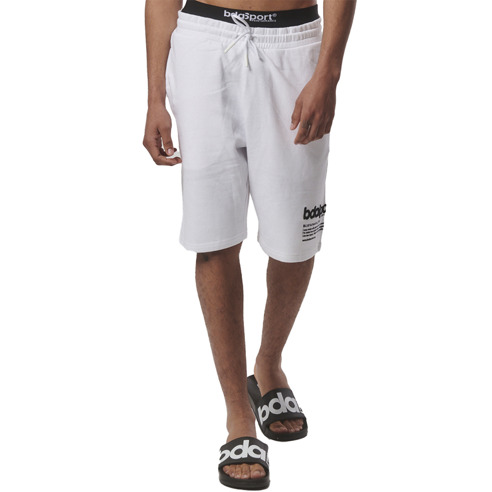 BODY ACTION Men's Sweat Shorts W/Embroidery Ανδρική Αθλητική Βερμούδα - 2