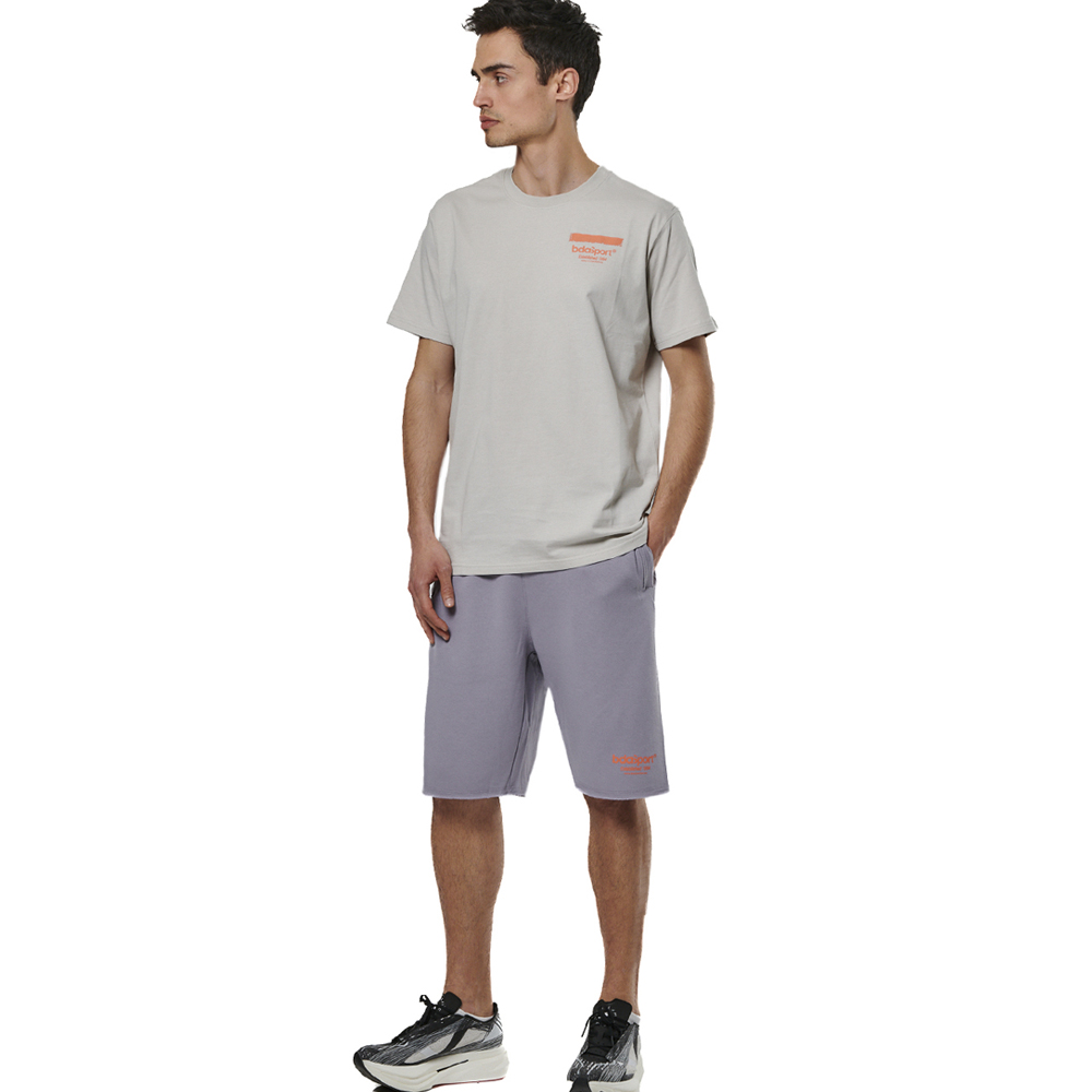 BODY ACTION Sportswear Shorts Ανδρική Αθλητική Βερμούδα  - Μωβ