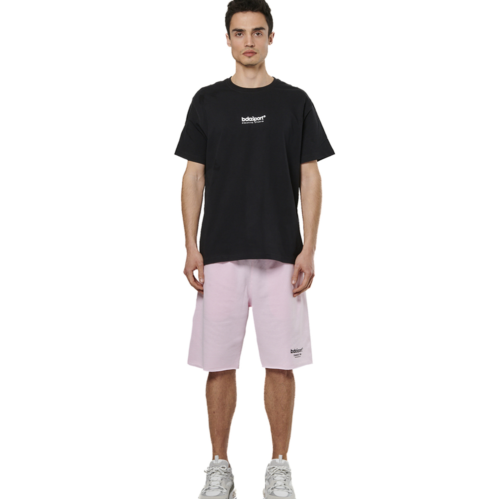 BODY ACTION Sportswear Shorts Ανδρική Αθλητική Βερμούδα  - Ροζ