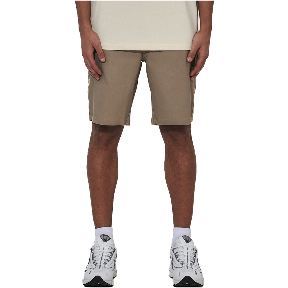 BODY ACTION Men's Tech Stretch Shorts Ανδρική Βερμούδα - Μπεζ