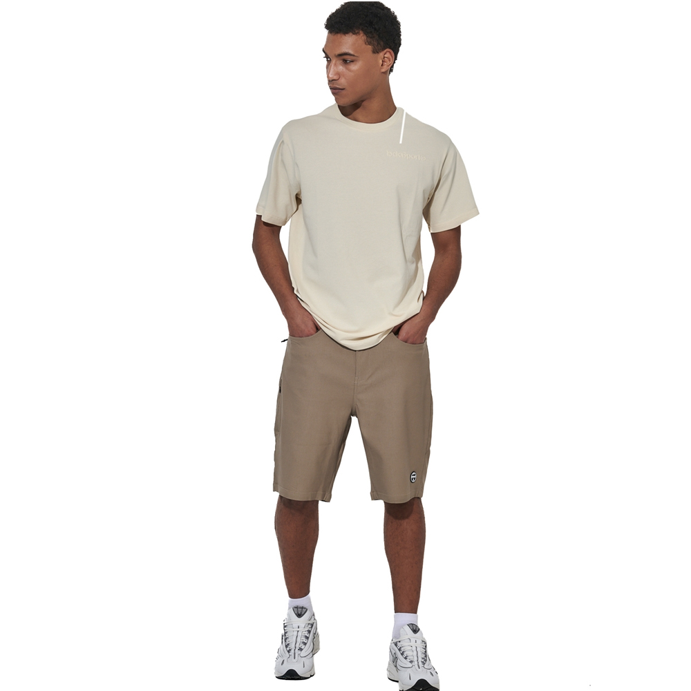 BODY ACTION Men's Tech Stretch Shorts Ανδρική Βερμούδα - 3