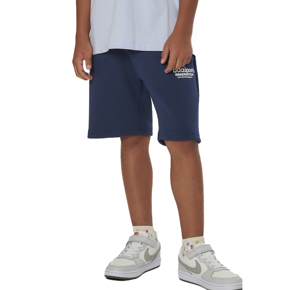 BODY ACTION Boy's Tech Fleece Bermuda Shorts Παιδική Βερμούδα - Μπλε