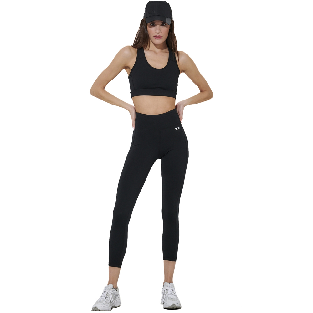 BODY ACTION Women's Raceback  Sports Bra Γυναικείο Μπουστάκι - 3