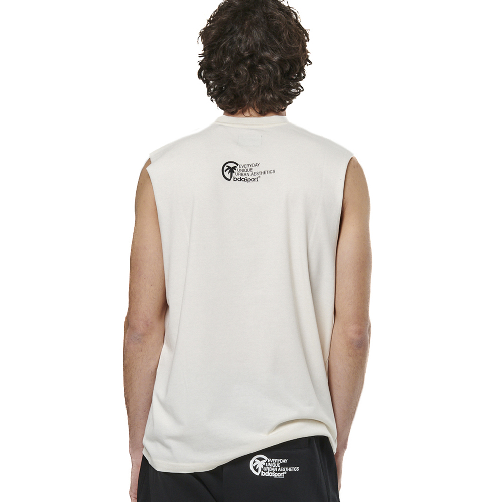 BODY ACTION Classic Tank Tee Ανδρικό Αμάνικο T-Shirt  - 2
