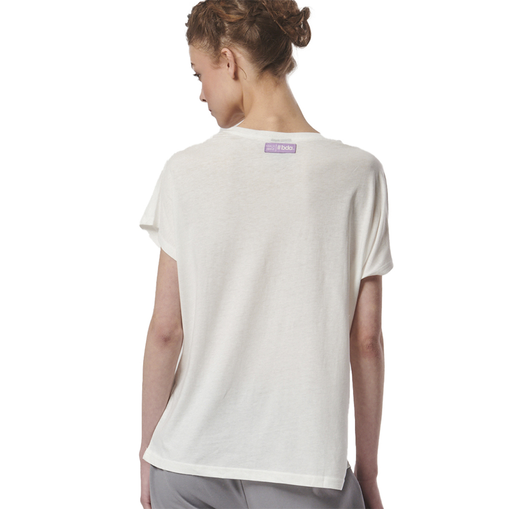 BODY ACTION Women's Relaxed Fit T-Shirt Γυναικείο T-Shirt - 2