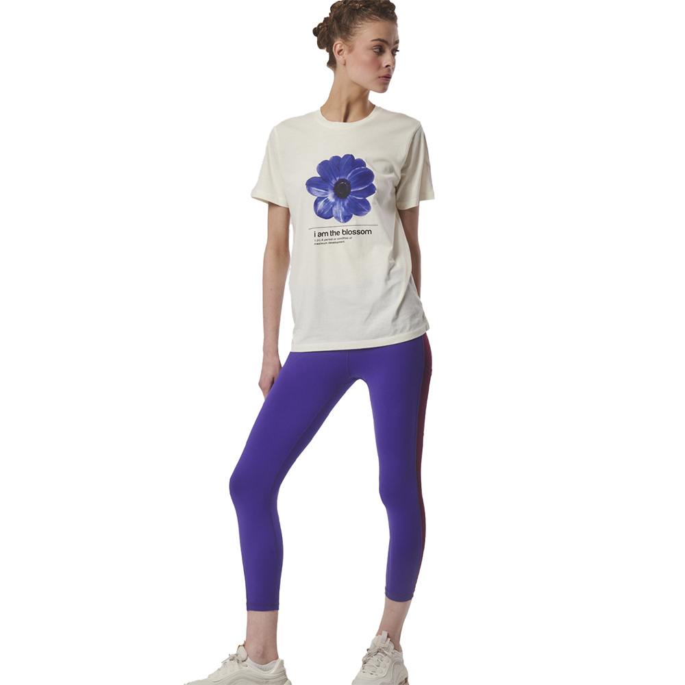 BODY ACTION Women's Short Sleeves Graphic Tee Γυναικείο T-Shirt - 3