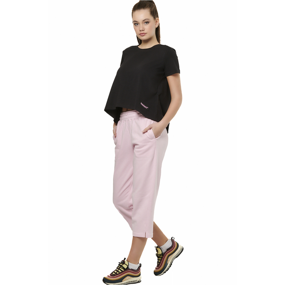 BODY ACTION Crossover Top Γυναικείο T-Shirt  - 3