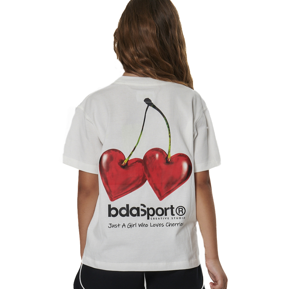 BODY ACTION Girls Floral Print T-Shirt Παιδικό T-Shirt - 2