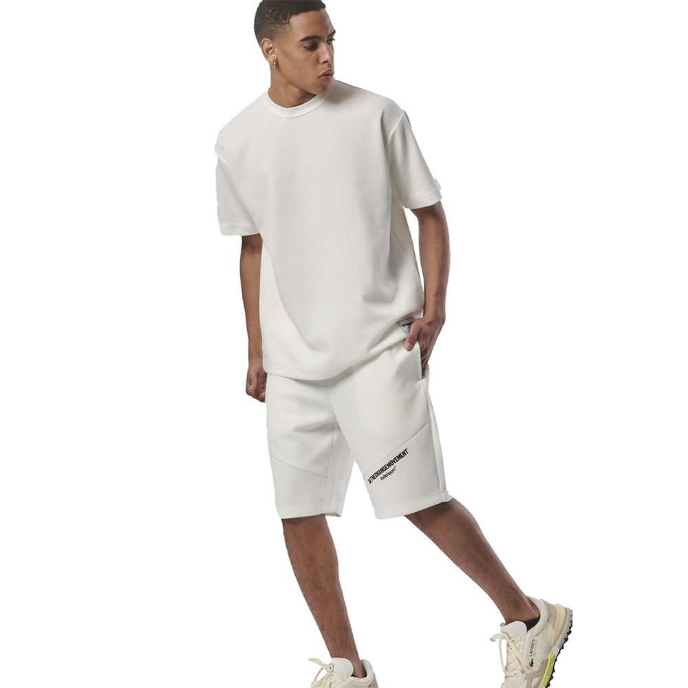 BODY ACTION Men's Oversized Liestyle Tee Ανδρικό Oversized T-Shirt - 3