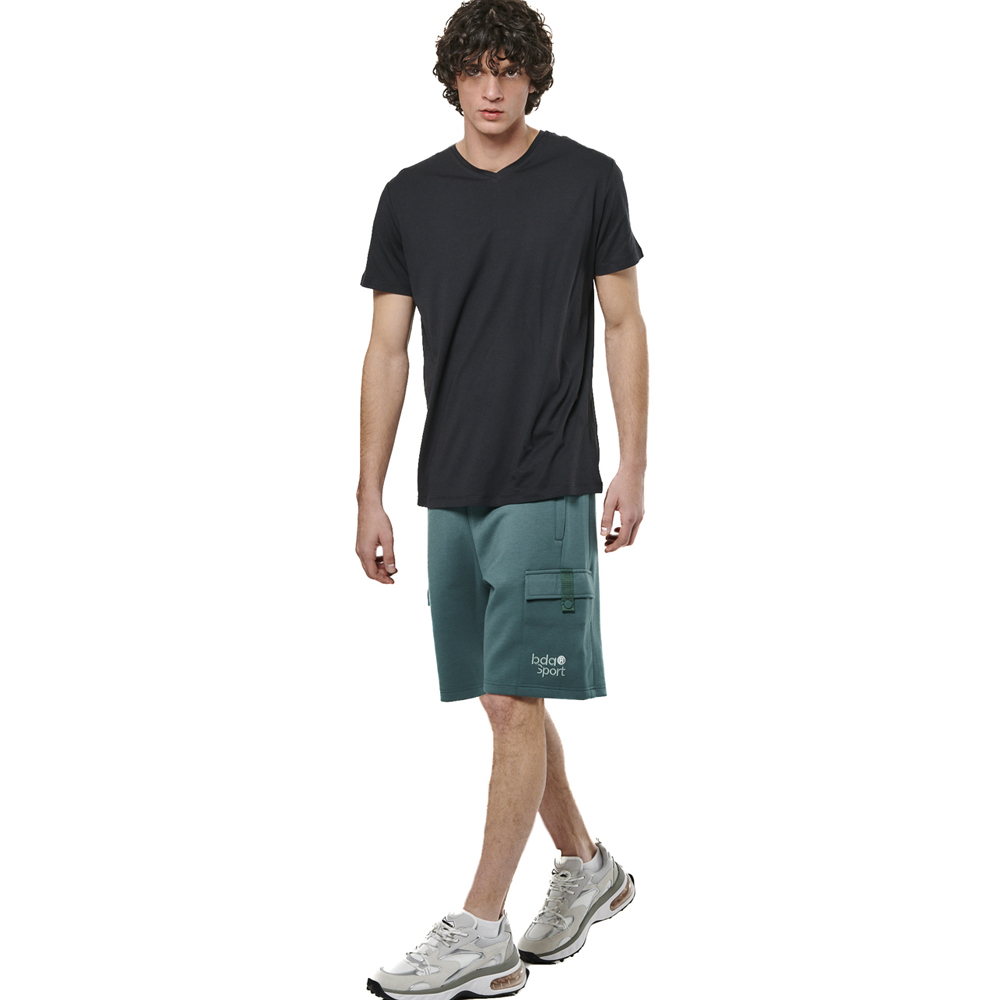 BODY ACTION V-Neck Τ-Shirt Ανδρικό T-Shirt  - 3