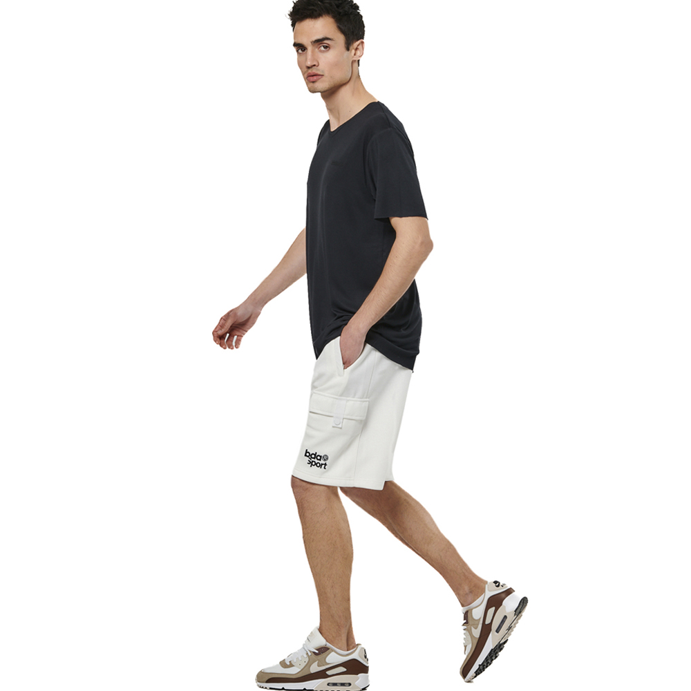 BODY ACTION Blend Raw Cut T-Shirt Ανδρικό T-Shirt  - 3