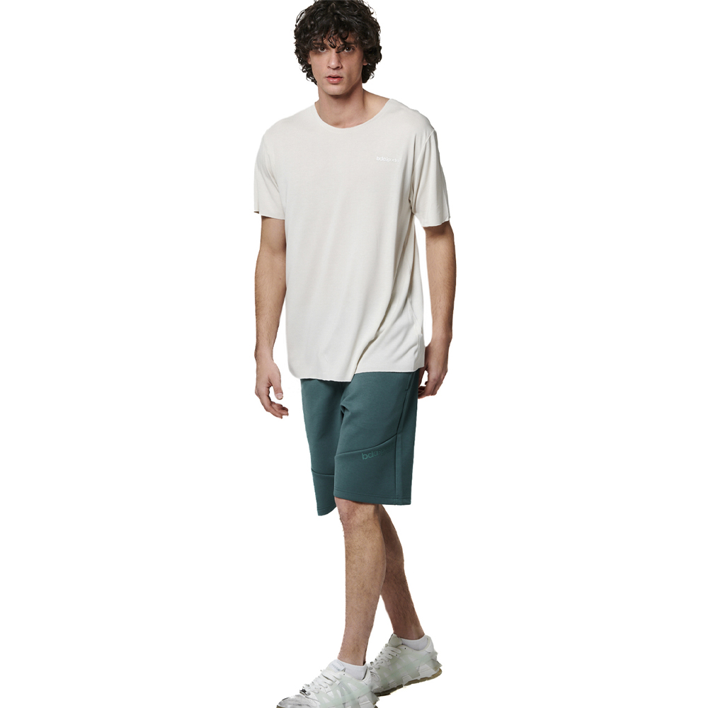 BODY ACTION Blend Raw Cut T-Shirt Ανδρικό T-Shirt  - 3