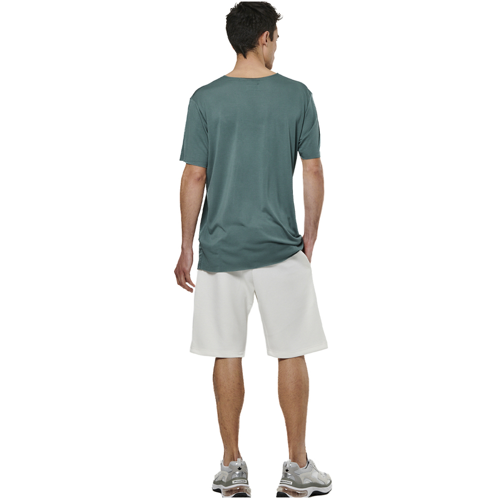 BODY ACTION Blend Raw Cut T-Shirt Ανδρικό T-Shirt  - 2