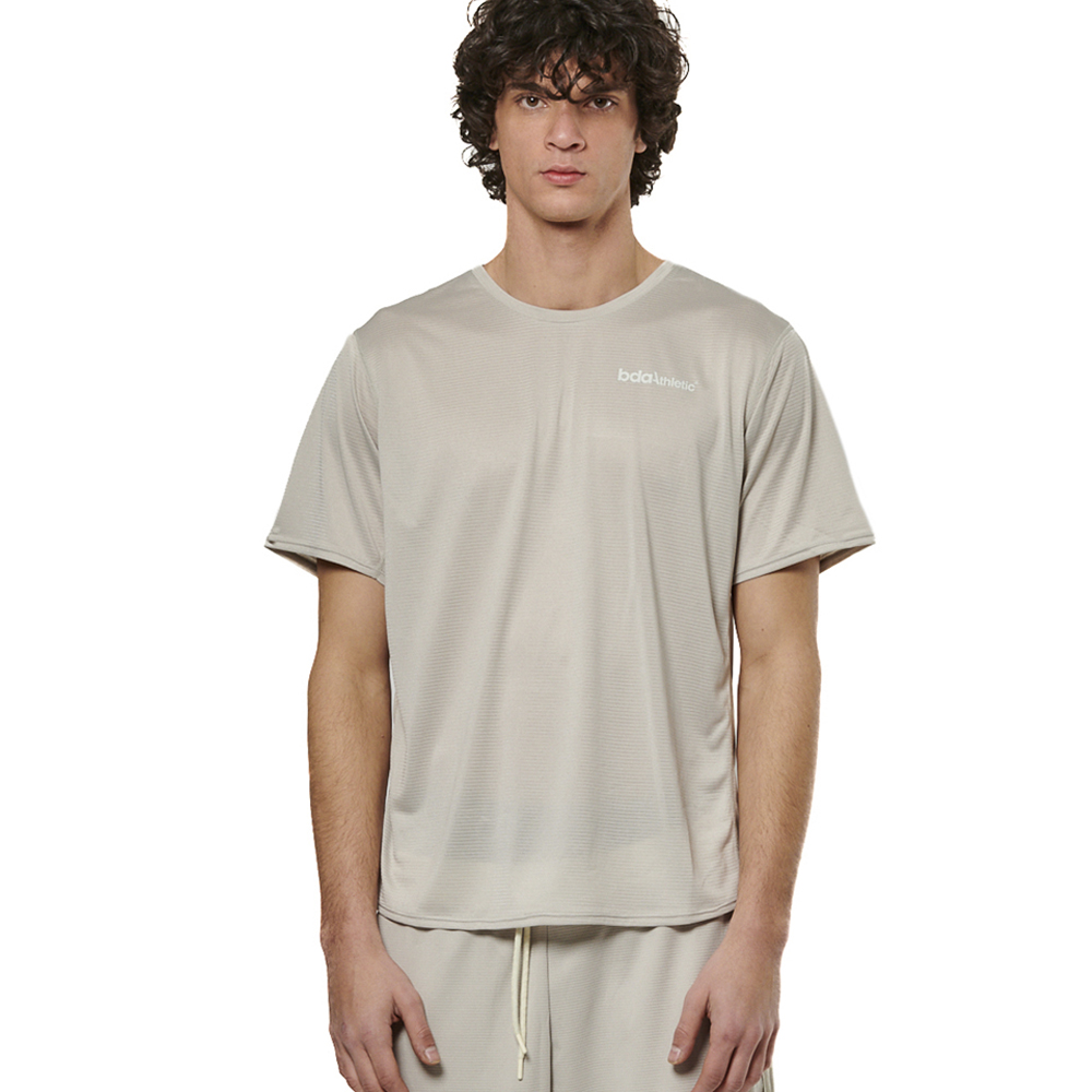 BODY ACTION Training T-Shirt Ανδρική Αθλητική Μπλούζα  - Γκρι