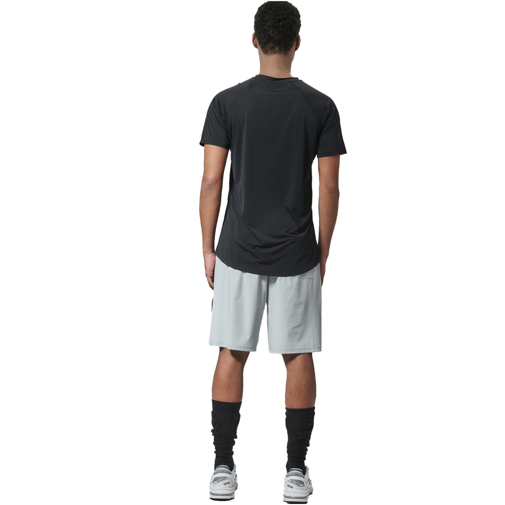 BODY ACTION Men's Lightweight Short-Sleeve Yoga T-Shirt Ανδρικό Αθλητικό T-Shirt - 2