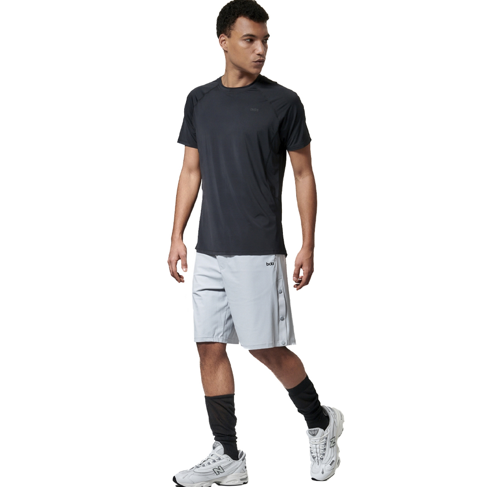 BODY ACTION Men's Lightweight Short-Sleeve Yoga T-Shirt Ανδρικό Αθλητικό T-Shirt - 4