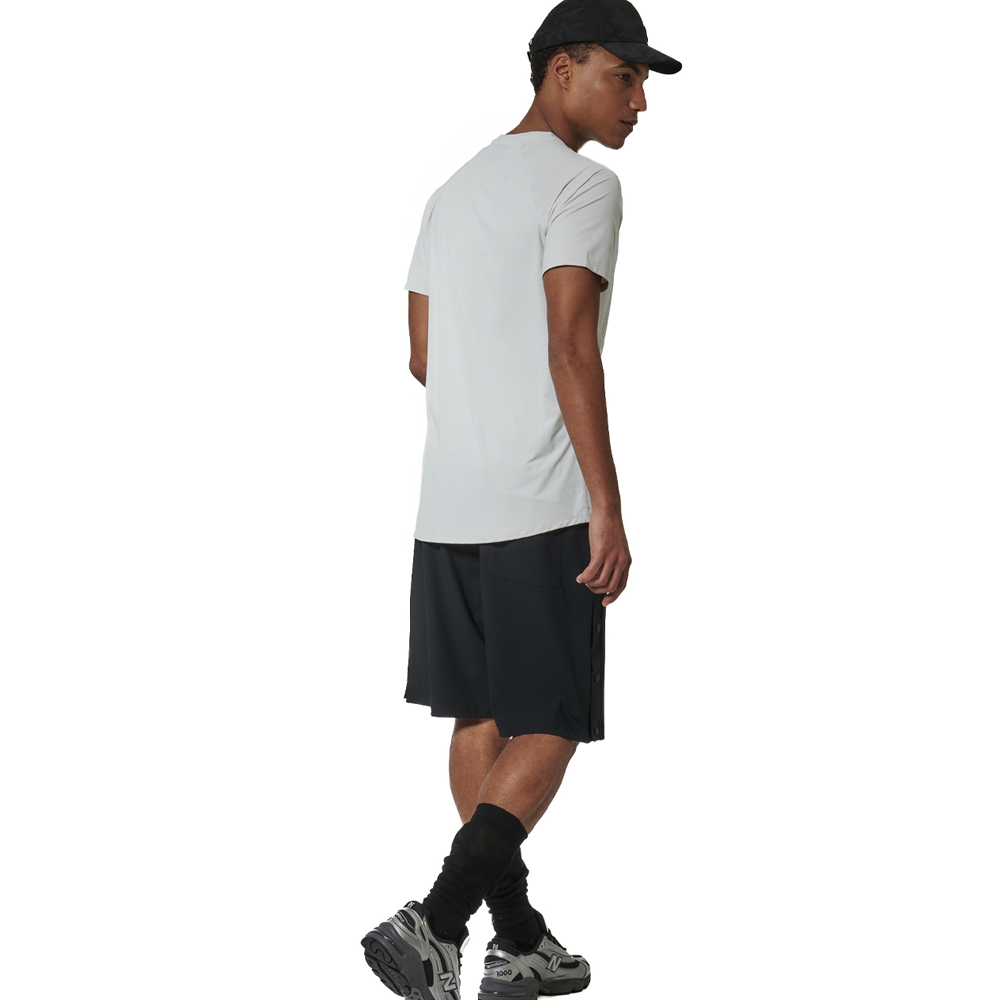 BODY ACTION Men's Lightweight Short-Sleeve Yoga T-Shirt Ανδρικό Αθλητικό T-Shirt - 2