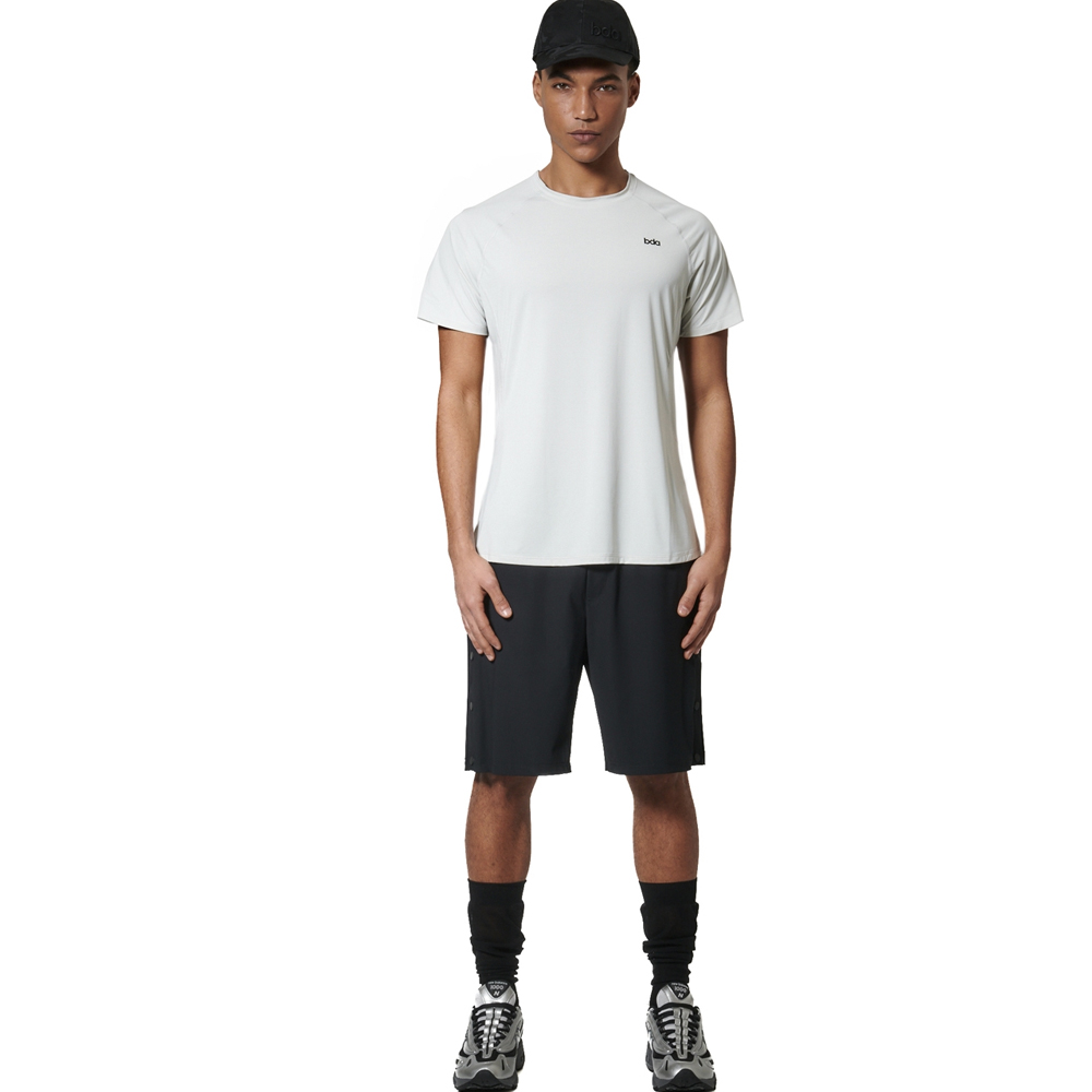 BODY ACTION Men's Lightweight Short-Sleeve Yoga T-Shirt Ανδρικό Αθλητικό T-Shirt - 3