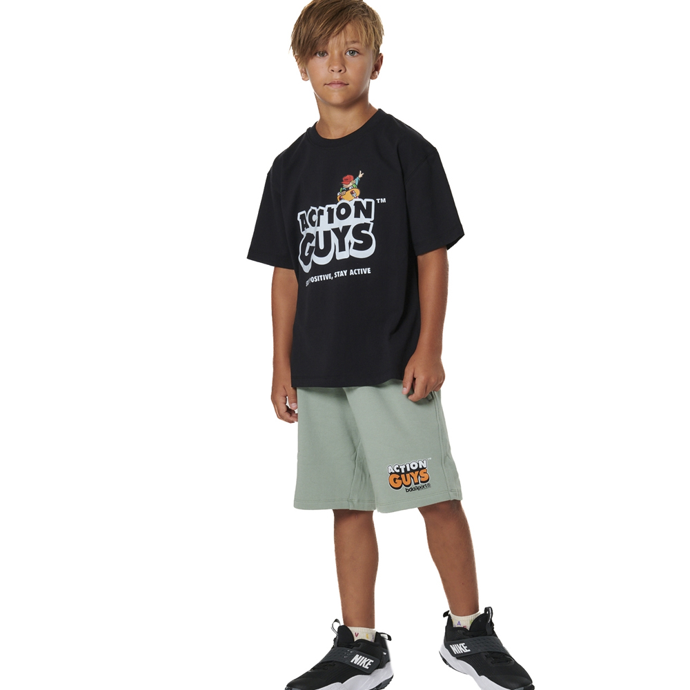 BODY ACTION Boy's Heavy Jersey Graphic T-Shirt Παιδικό T-Shirt - 3