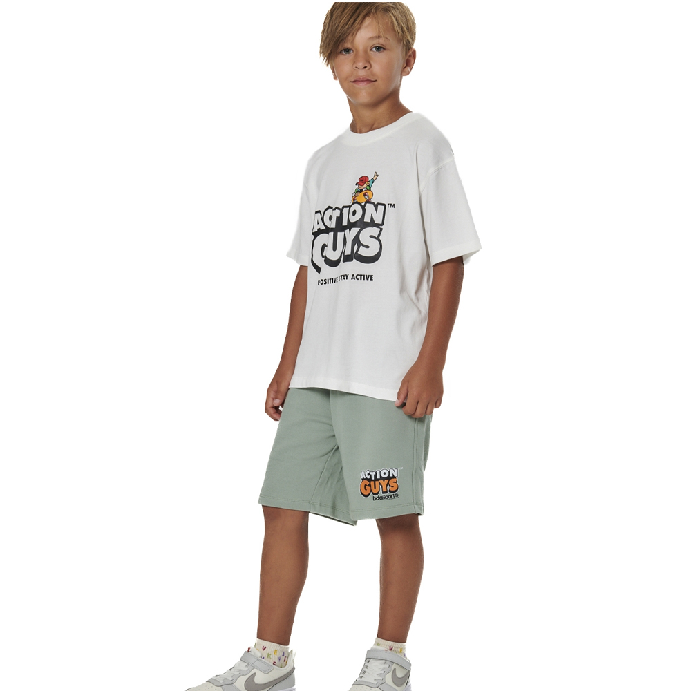 BODY ACTION Boy's Heavy Jersey Graphic T-Shirt Παιδικό T-Shirt - 3