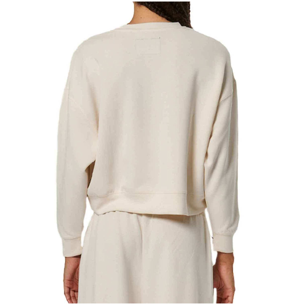 BODY ACTION Women's Modal Crop Sweatshirt Γυναικείο Crop Φούτερ - 2