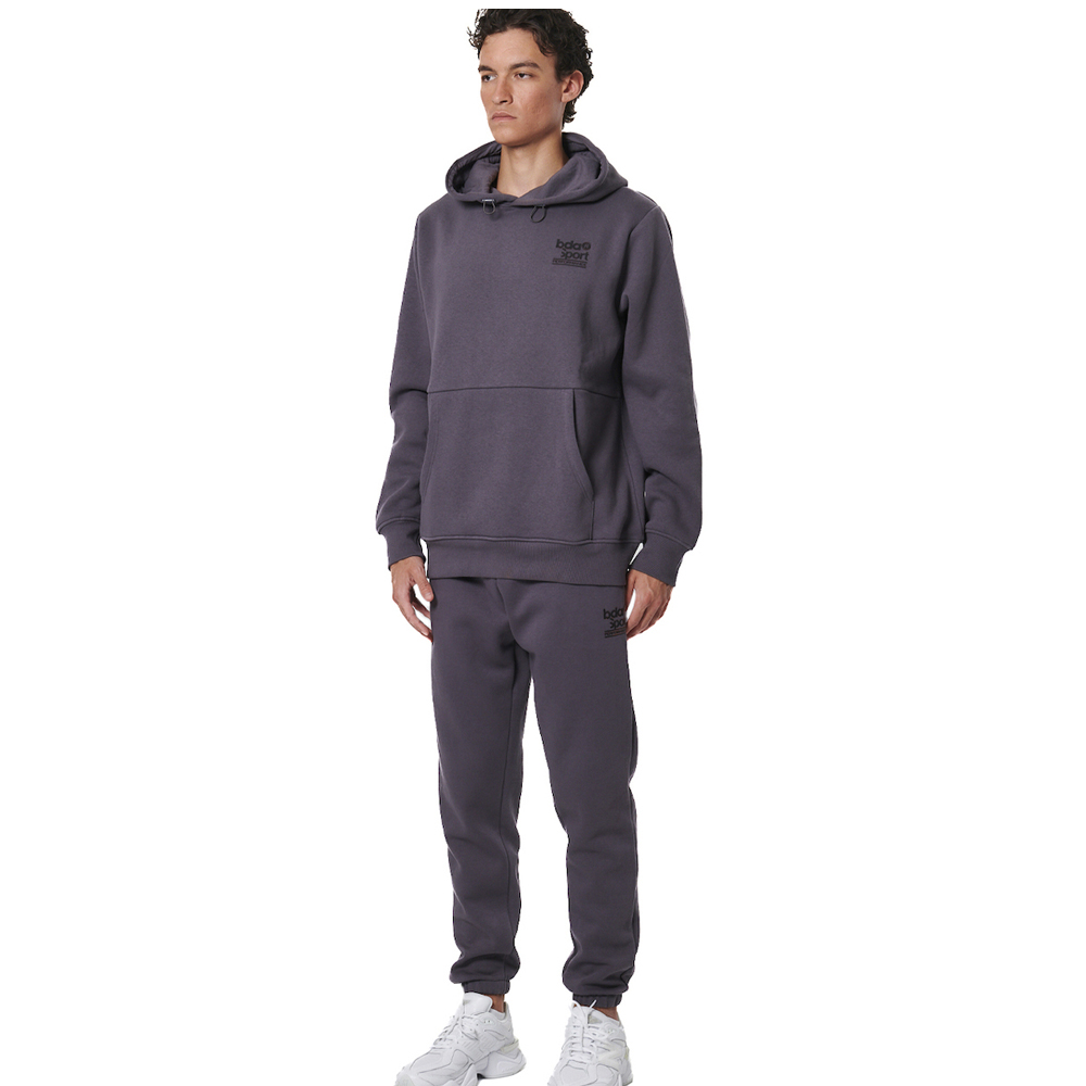 BODY ACTION Men's Soft Fleece Hoodie Ανδρικό Φούτερ με κουκούλα - 3