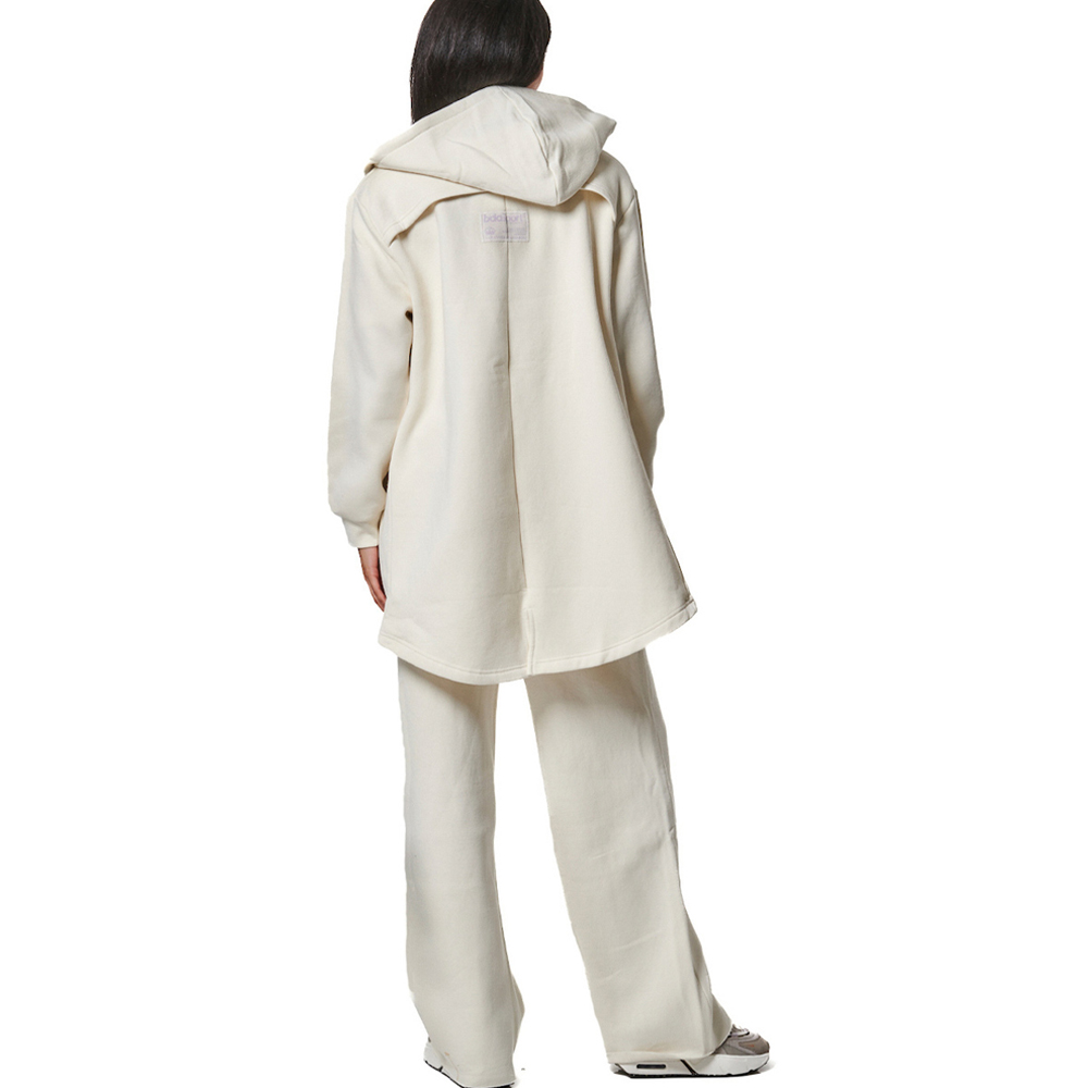 BODY ACTION Women's Long Fishtail Hooded Jacket  Γυναικεία Ζακέτα Με Κουκούλα  - 3