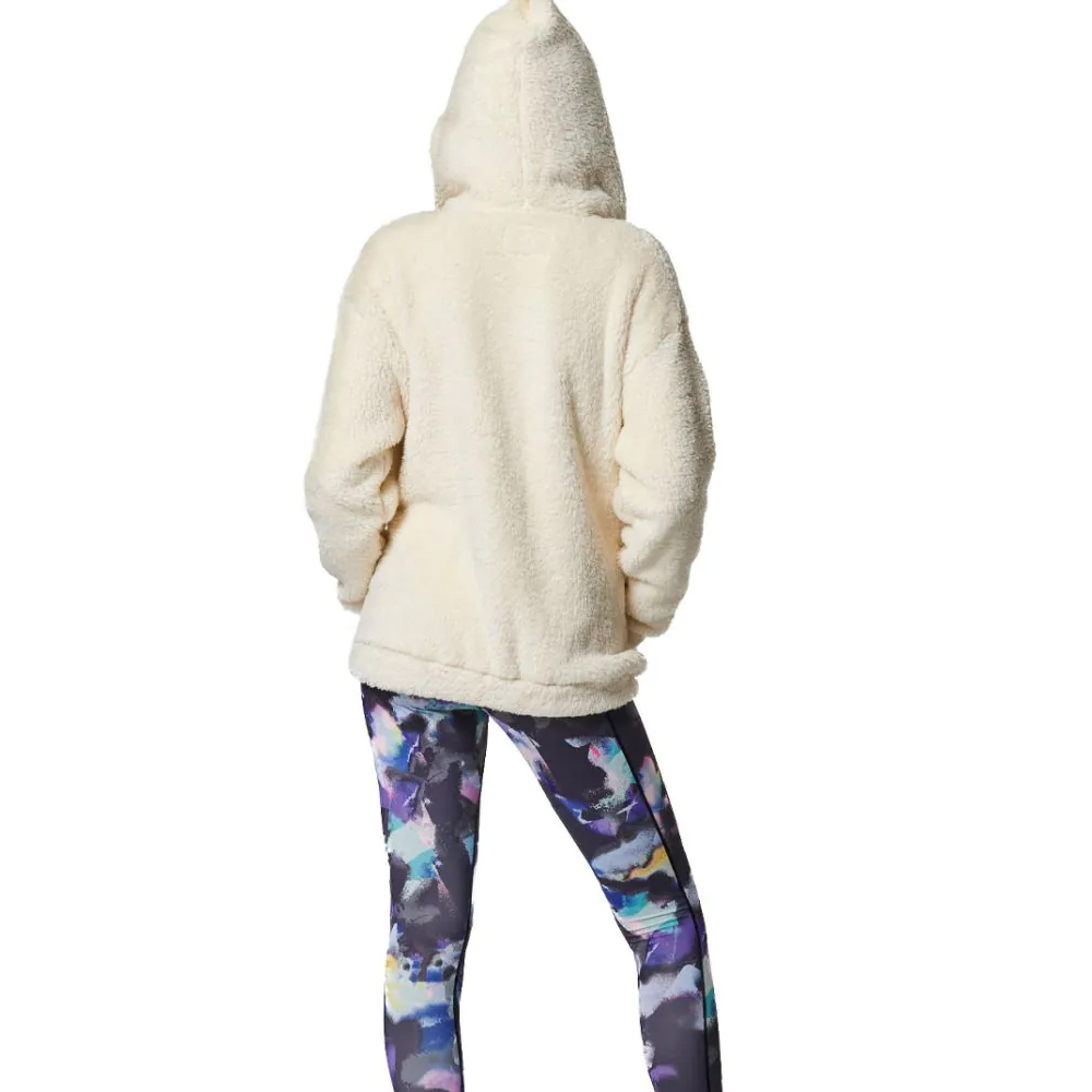 BODY ACTION Oversized Full-Zip Sherpa Hoodie Γυναικεία Ζακέτα Με Κουκούλα - 2