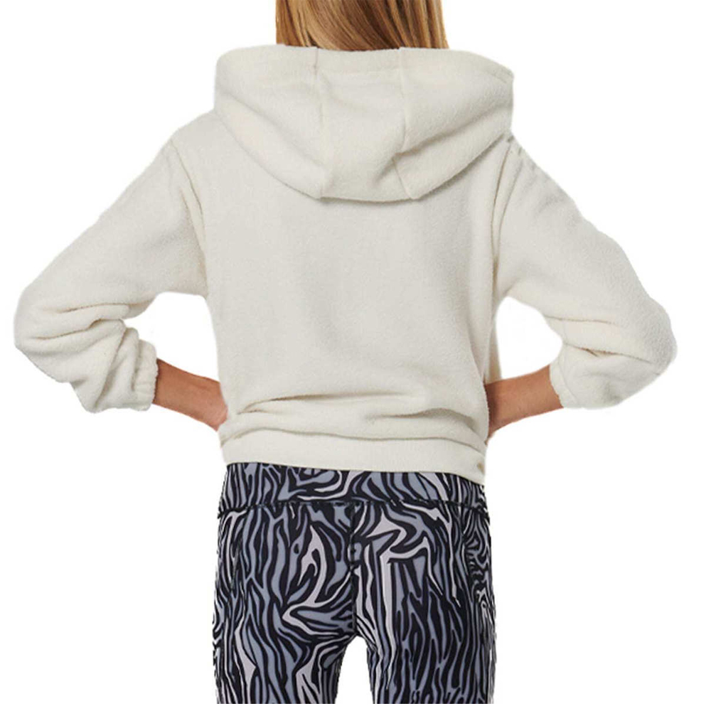 BODY ACTION Women's Full- Zip Sherpa Fleece Hoodie Γυναικεία Ζακέτα - 2