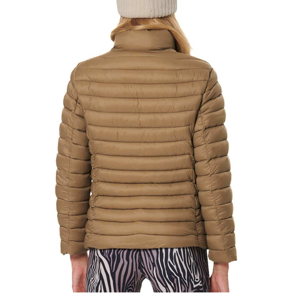 BODY ACTION Women's Quilted Jacket With Collar Γυναικείο Καπιτονέ Μπουφάν - 2