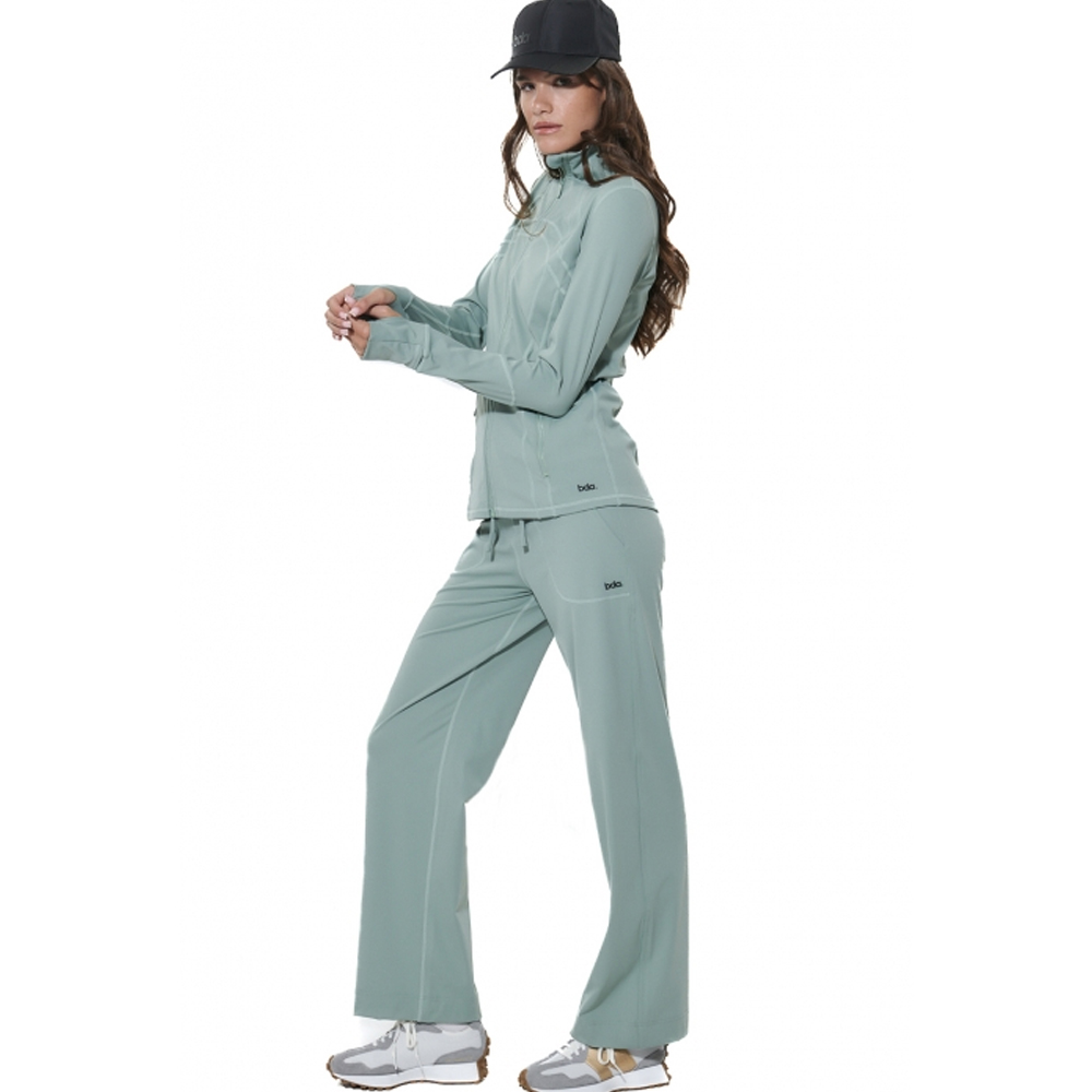 BODY ACTION Women's Tight Yoga Zipper Jacket Γυναικεία Αθλητική Ζακέτα - 3