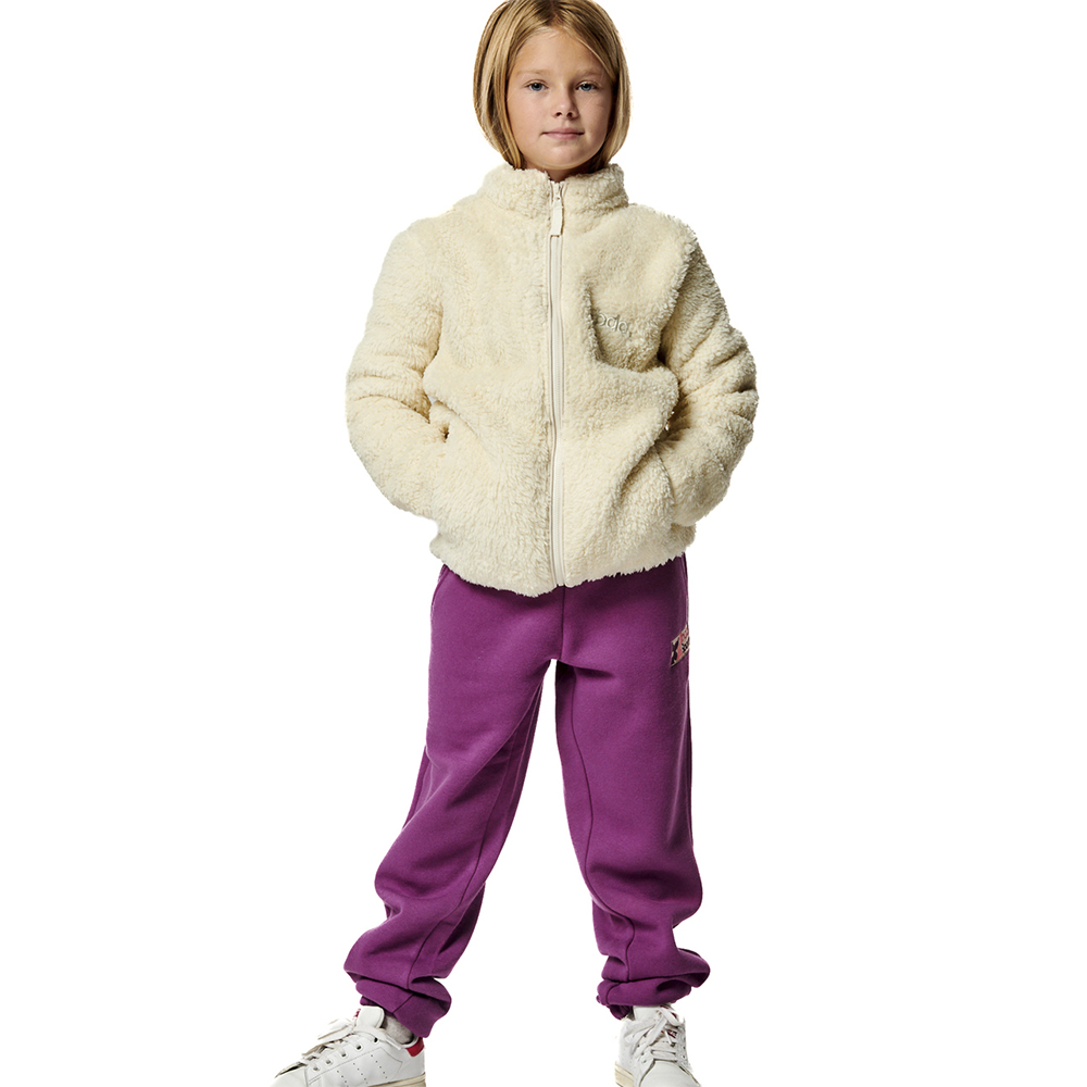 BODY ACTION Girl's Fluffy Fleece Jacket Παιδική Ζακέτα - 3