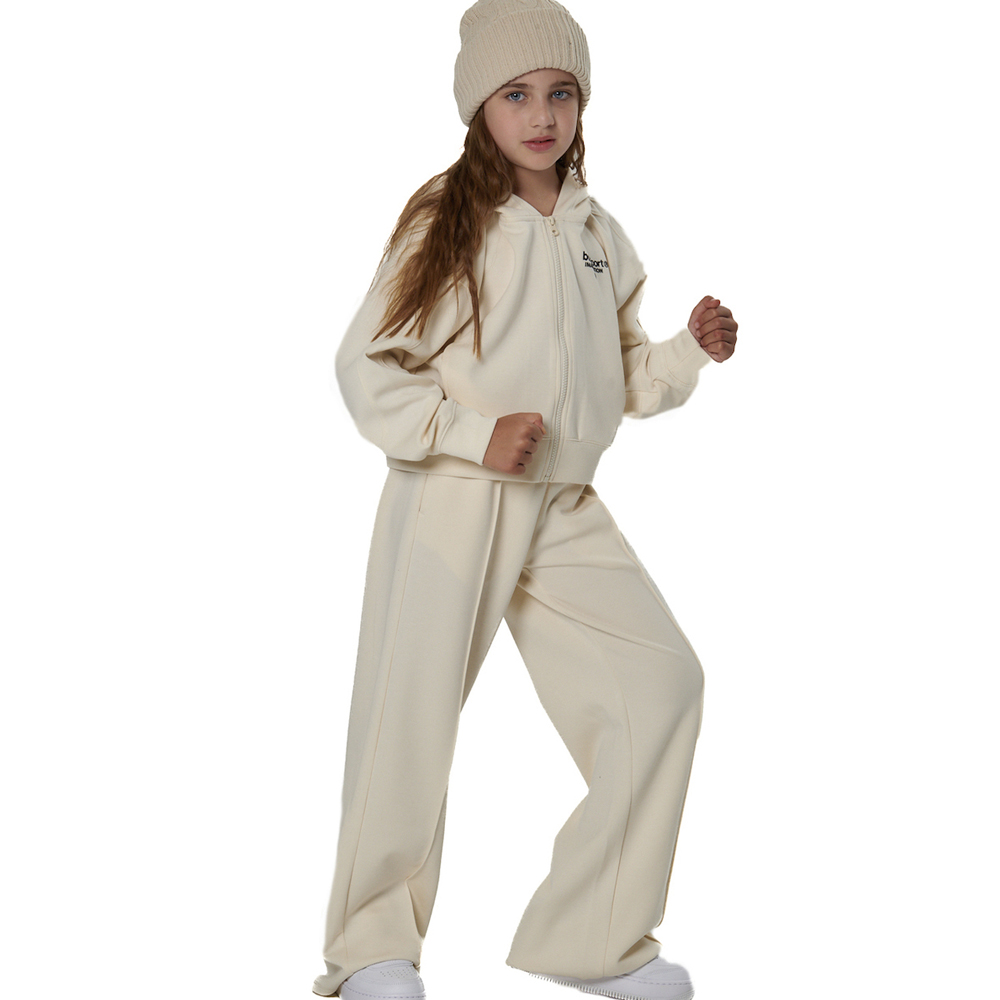 BODY ACTION Girl's Modal Full-Zip Hoodie Παιδική Ζακέτα με κουκούλα - 4
