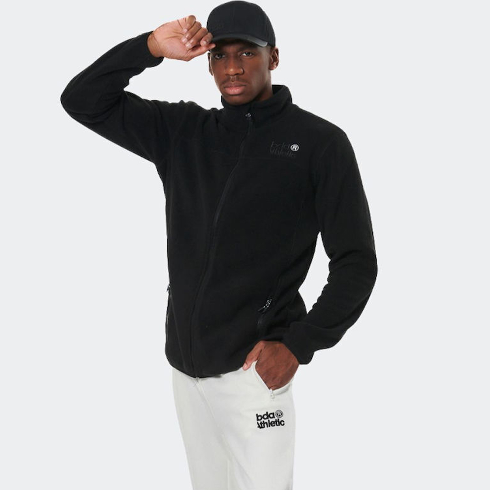 BODY ACTION Men's Full-Zip Polar Fleece Ανδρική Ζακέτα - 3