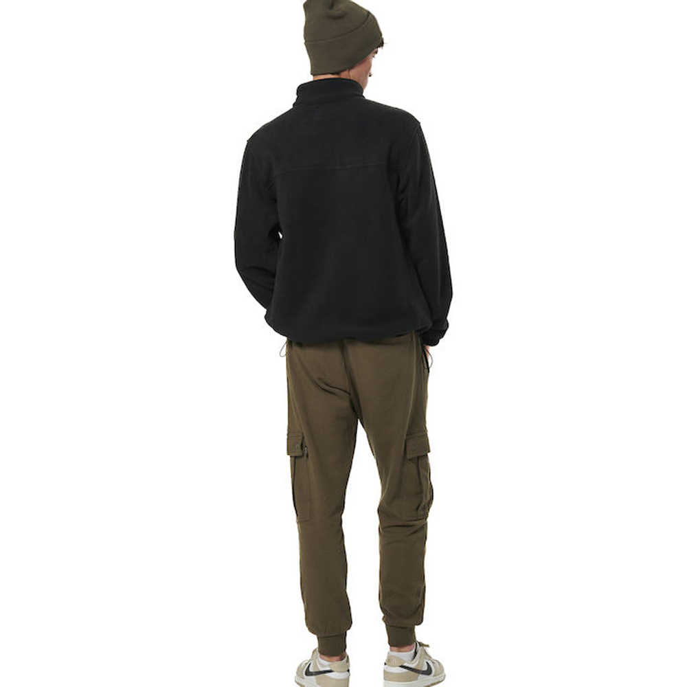 BODY ACTION Men's Polar Fleece Jacket Ανδρική Ζακέτα - 2