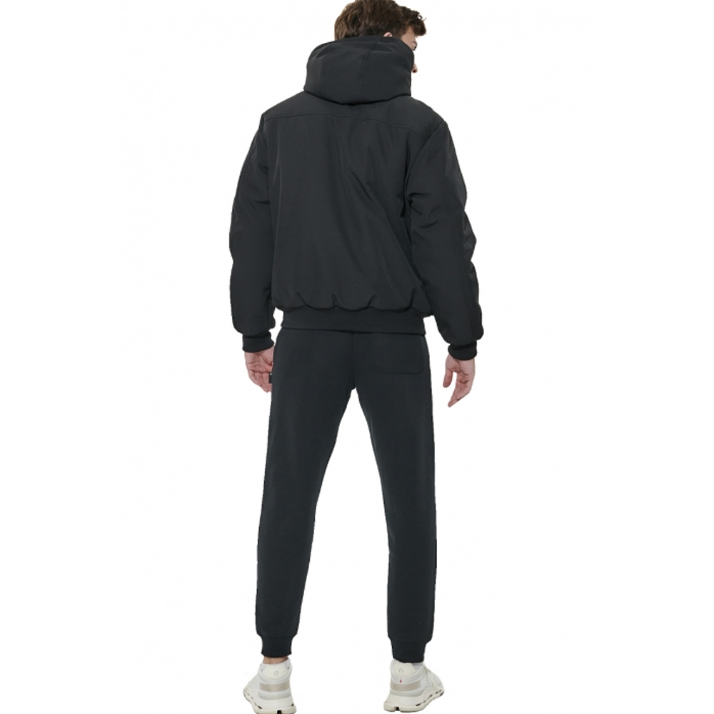 BODY ACTION Men's Hooded Bomber Jacket  Ανδρικό  Μπουφάν με κουκούλα - 2