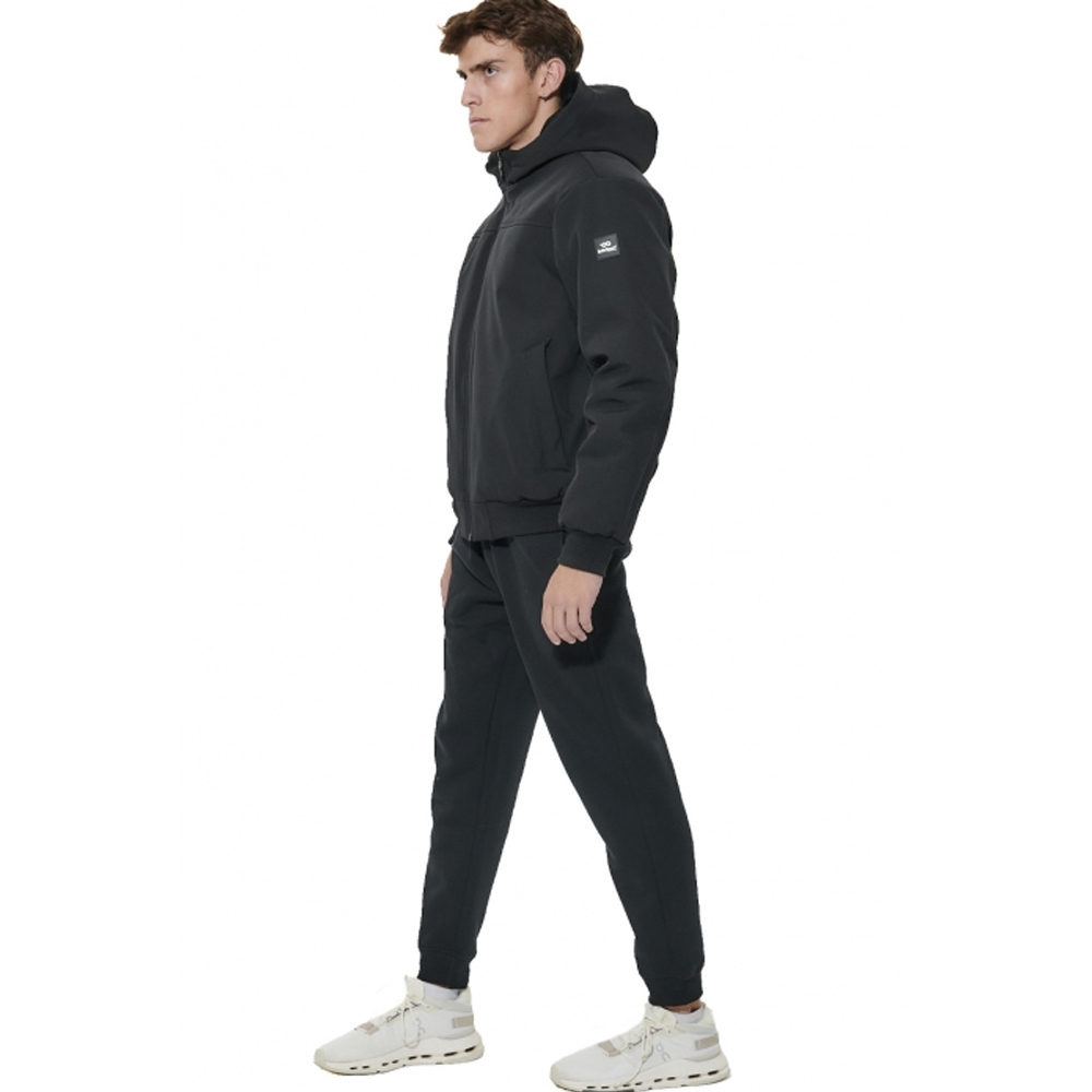 BODY ACTION Men's Hooded Bomber Jacket  Ανδρικό  Μπουφάν με κουκούλα - 3