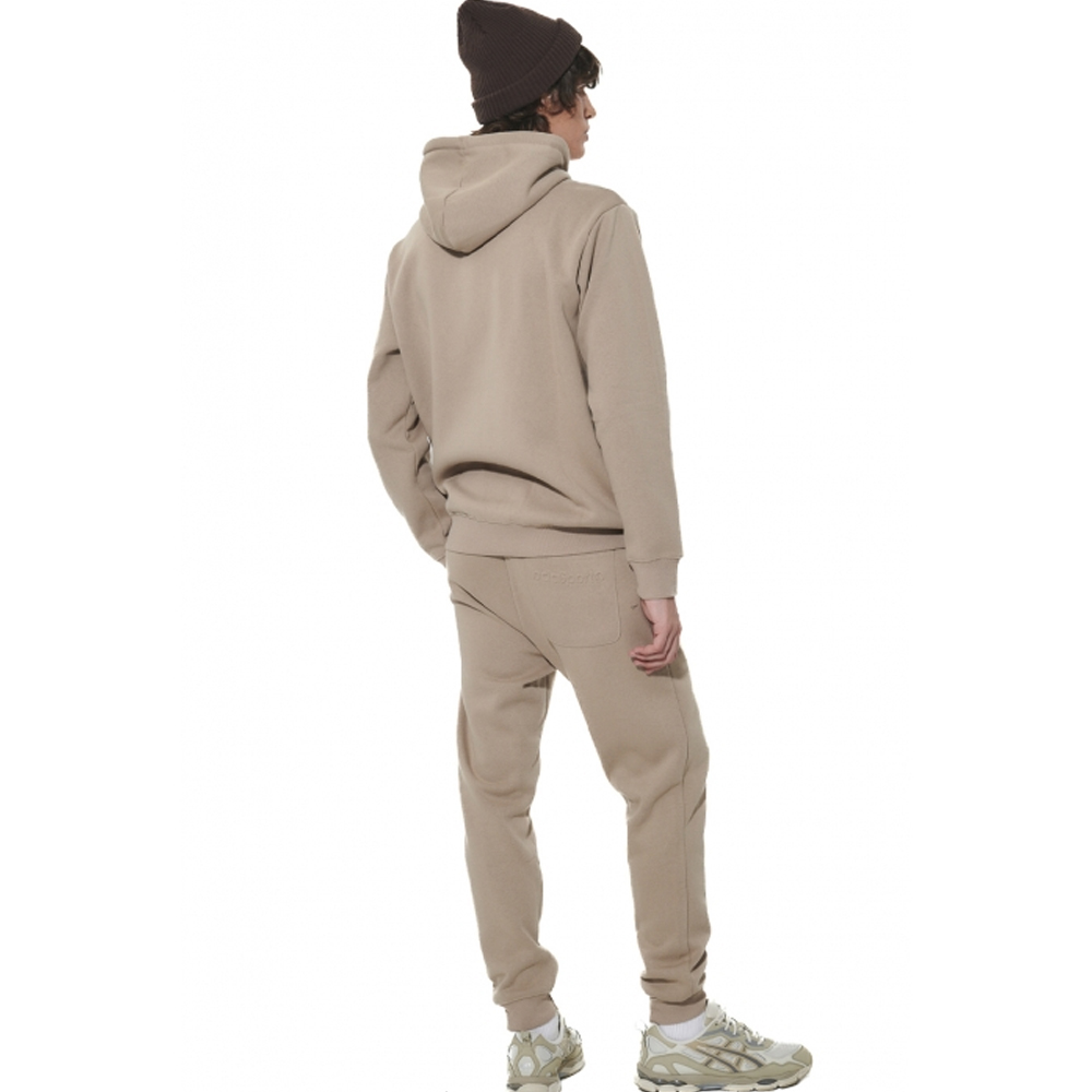 BODY ACTION Men's Zip Through Fleece Hoodie Ανδρική Ζακέτα με κουκούλα - 2