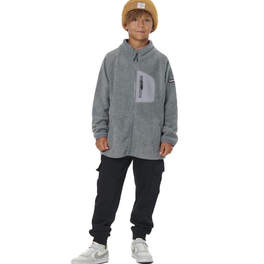 BODY ACTION Full-Zip Polar Fleece Παιδική Ζακέτα  - 3