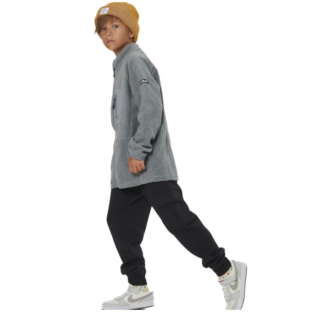 BODY ACTION Full-Zip Polar Fleece Παιδική Ζακέτα  - 4