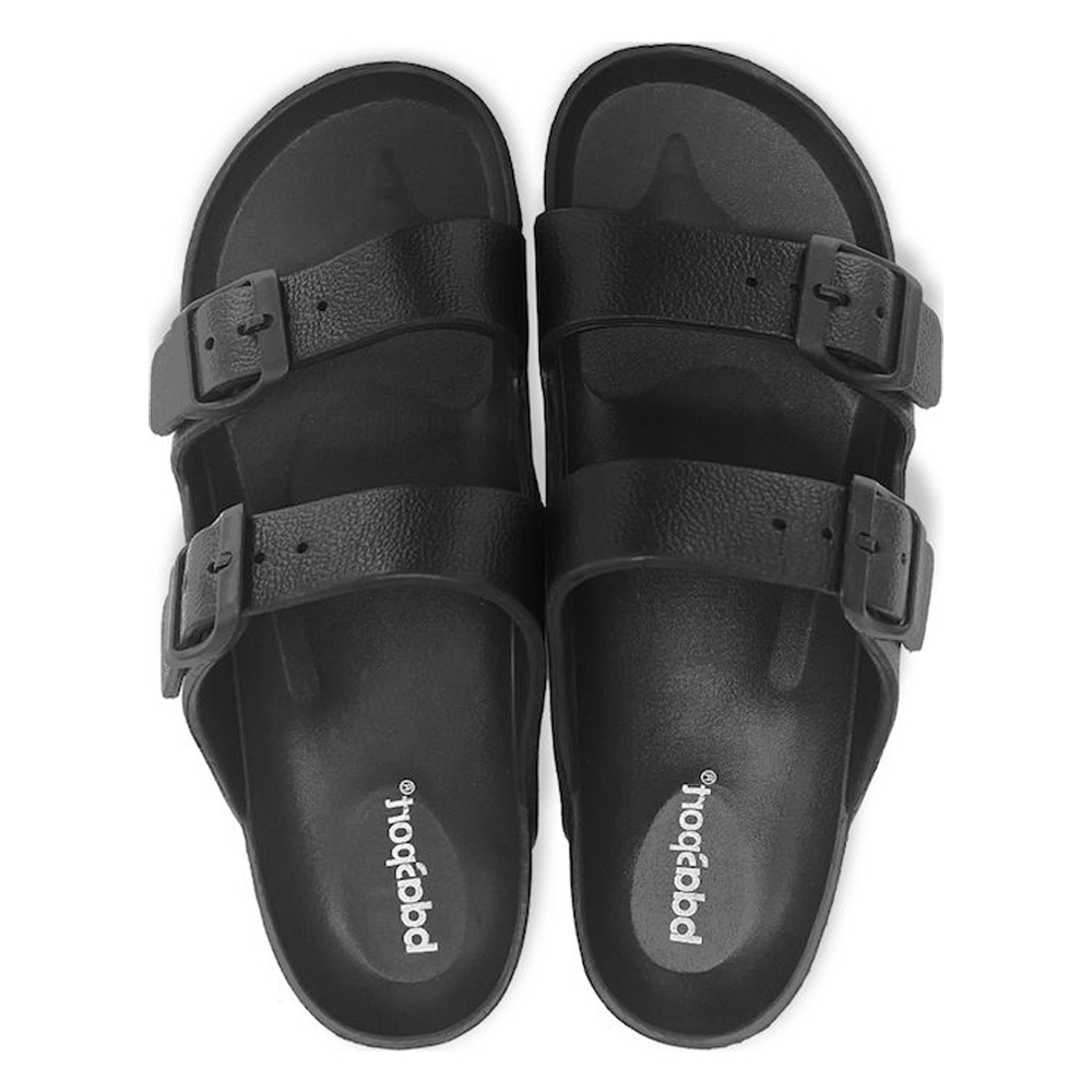 BODY ACTION Two Strap Slides Γυναικείες Παντόφλες - Μαύρο