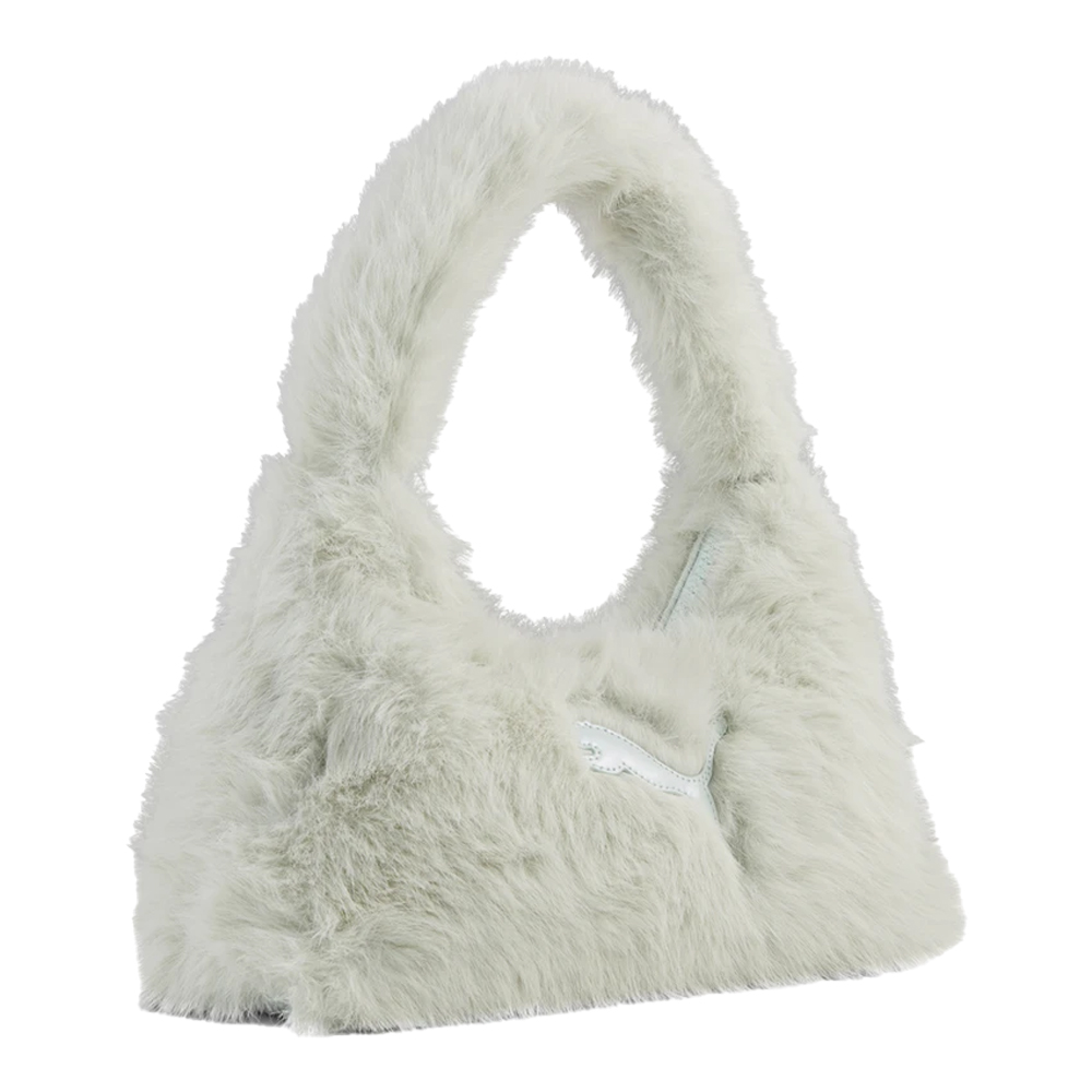 PUMA Sense Fur Medium Prism Bag  Γυναικεία Τσάντα 'Ωμου - Πράσινο
