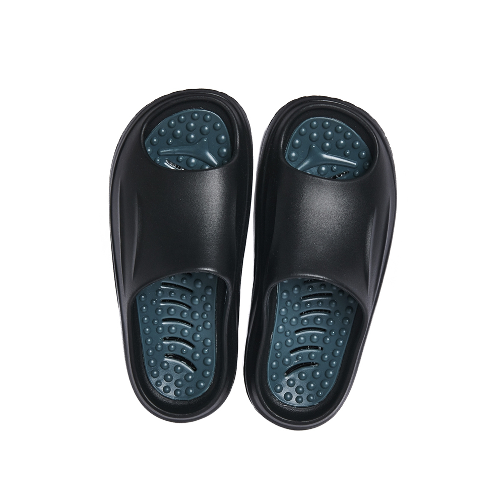 BODY ACTION Men's Pool Slides Ανδρικές Παντόφλες - Μαύρο