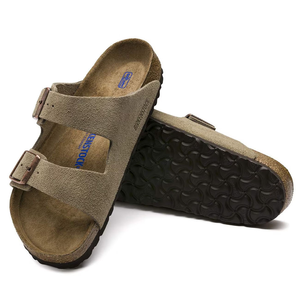 BIRKENSTOCK Arizona Soft Footbed Narrow Fit Suede Unisex Παντόφλες - 3