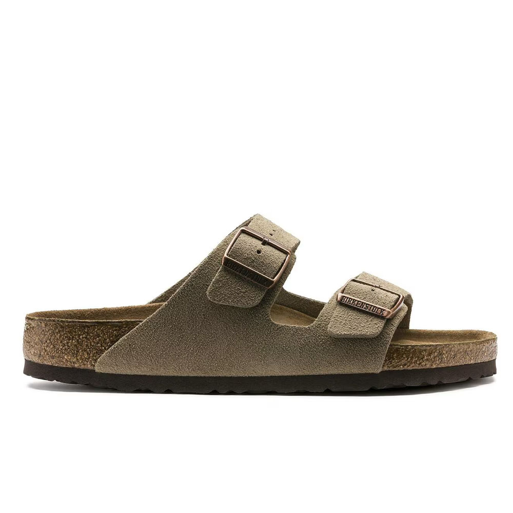BIRKENSTOCK Arizona Soft Footbed Narrow Fit Suede Unisex Παντόφλες - 4